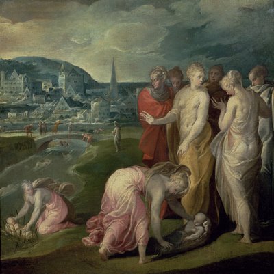 The Finding of Moses by Nicolo dell Abate